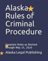 Alaska Rules of Criminal Procedure