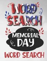 Word Search Memorial Day