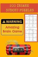 200 INSANE Sudoku Puzzles WARNING Amazing Brain Game