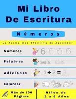 Mi Libro De Escritura Números