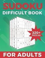 Sudoku Difficult Book For Adults