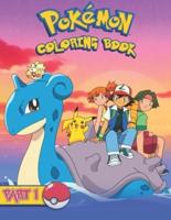 Pokemon Coloring Book Part 1