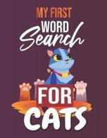 My First Word Search for Cats