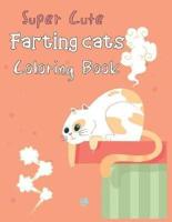 Super Cute Farting Cats Coloring Book
