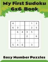 My First Sudoku 6X6 Book.