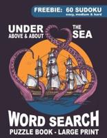 Word Search Puzzle Book - Under, Above & About the Sea