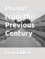 Poems from the Previous Century