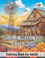 Charming Country Cottages coloring for Adults:  an adults coloring book Featuring Beautiful Country Cottages Houses, Castle, English Cottages, landscapes, Gardens and Nature Scenes Unique Coloring Pages to Color for Creativity and Relaxation