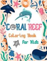Coral Reef Coloring Book For Kids