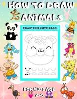 How to Draw Animals for Kids Age 2-5