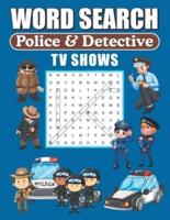 Word Search Police & Detective TV Shows