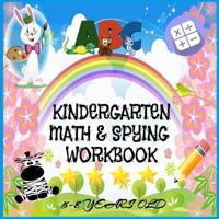 ABC Kindergarten Math & Spying Workbook 5-8 Years Old