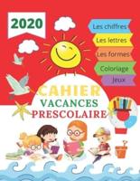 Cahier Vacances Prescolaire 2020