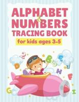 Alphabet and Number Tracing Books for Kids Ages 3-5