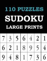 110 Puzzles Sudoku Large Prints