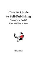 Concise Guide to Self-Publishing Your Book