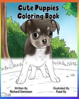 Cute Puppies Coloring Book