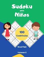 Sudoku Para Niños 100 Cuadrículas Nivel Fácil Volumen 5
