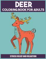 Deer Coloring Book For Adults