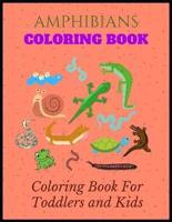 Amphibians Coloring Book
