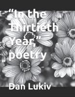 "In the Thirtieth Year," poetry