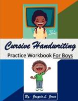 Cursive Handwriting Practice Workbook for Boys