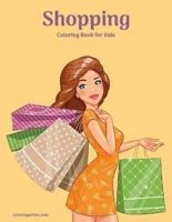 Shopping Coloring Book for Kids