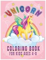 Unicorn Coloring Books for Kids Ages 4-8