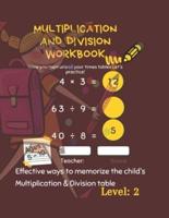 Multiplication and Division Workbook