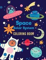 Space Solar System Coloring Book