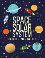 Space Solar System Coloring Book