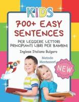 700+ Easy Sentences Per Leggere Lettori Principianti Libri Per Bambini Inglese Italiano Bulgaro Metodo Montessori