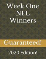 Week One NFL Winners