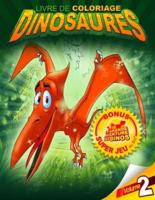 Livre De Coloriage Dinosaures Bonus Super Jeu Au Dos