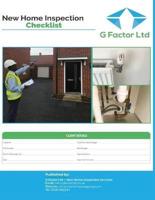 New Home Inspection Checklist