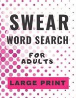 Swear Word Search for Adults