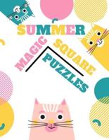 Summer Magic Square Puzzles