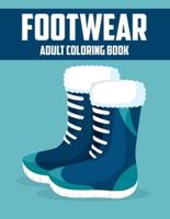 Footwear Adult Coloring Book