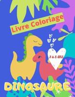 Livre Coloriage Dinosaure 3 À 5 Ans