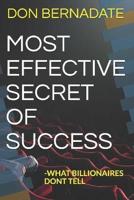 Most Effective Secret of Success