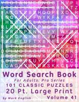 Word Search Book For Adults