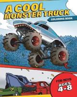 A Cool Monster Truck Coloring Book