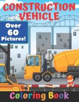 Construction Vehicle Coloring Book