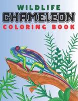 Wildlife Chameleon Coloring Book