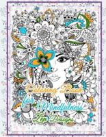 Coloring Book for Mindfulness Zen Designs