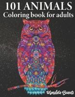 101 Animals Coloring Book for Adults