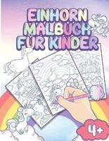 Einhorn Malbuch Für Kinder