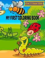 My First Coloring Book For 1 Year Old
