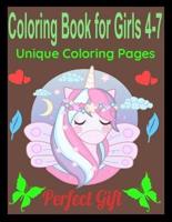 Coloring Book for Girls 4-7