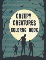 Creepy Creature Coloring Book
